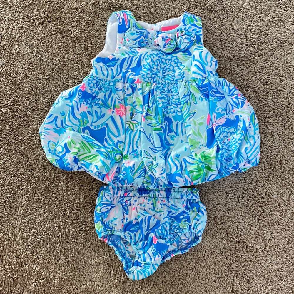 Lilly Pulitzer Infant Bubble Dress